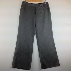 Cambridge Dress Pants Women 10 Petite Gray Wool